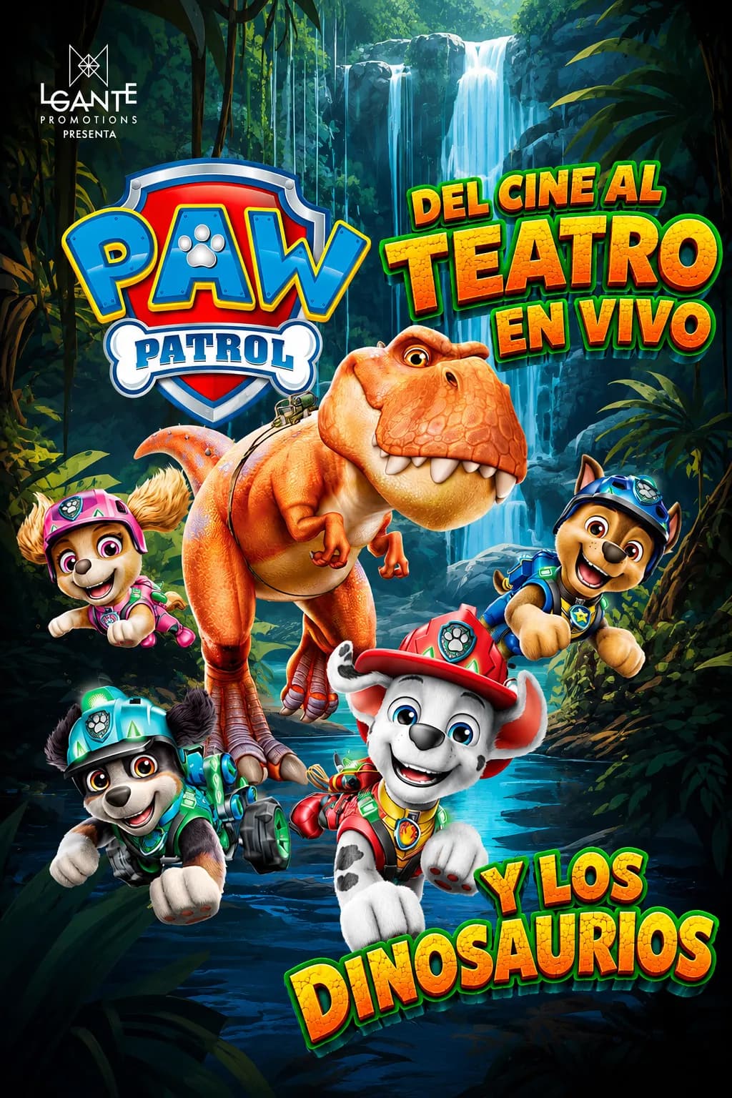 Paw Patrol y los Dinosaurios