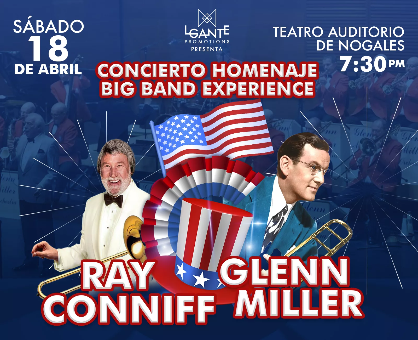 Ray Conniff y Glenn Miller - Concierto Homenaje Big Band Experience