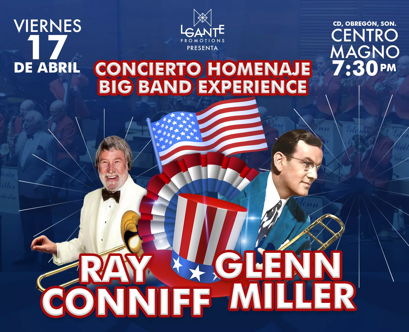 Ray Conniff y Glenn Miller - Concierto Homenaje Big Band Experience