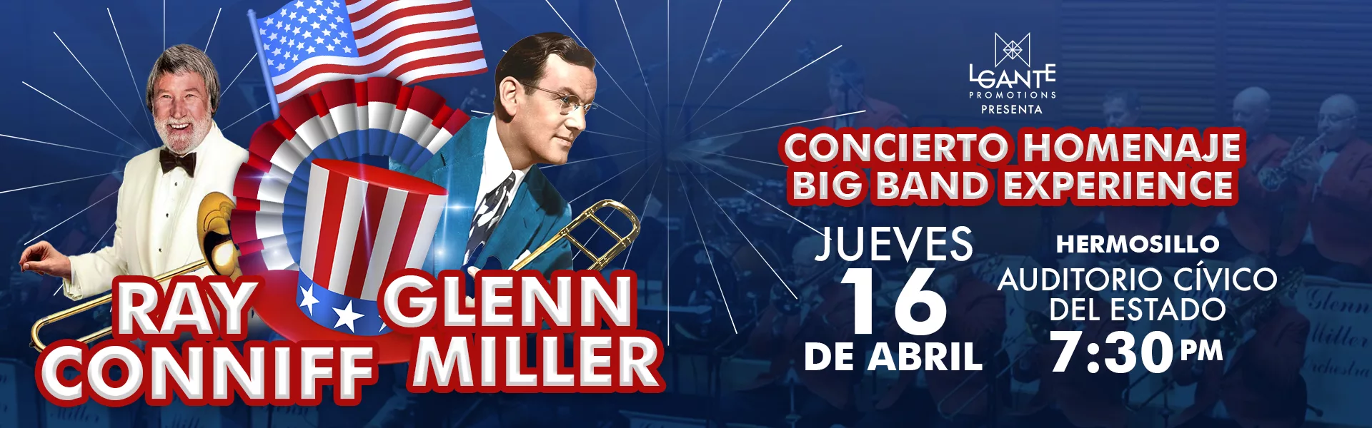 Ray Conniff y Glenn Miller - Concierto Homenaje Big Band Experience