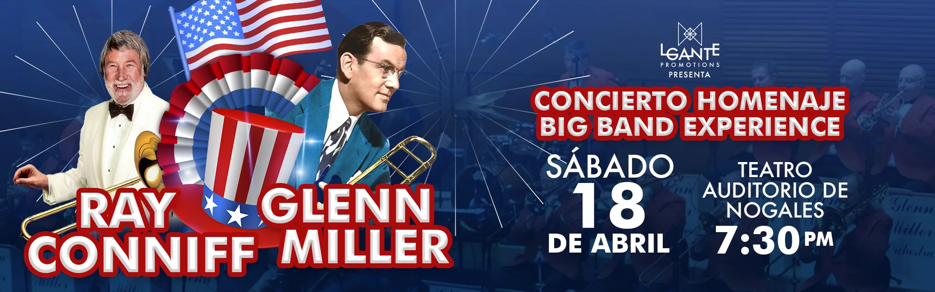 Ray Conniff y Glenn Miller - Concierto Homenaje Big Band Experience