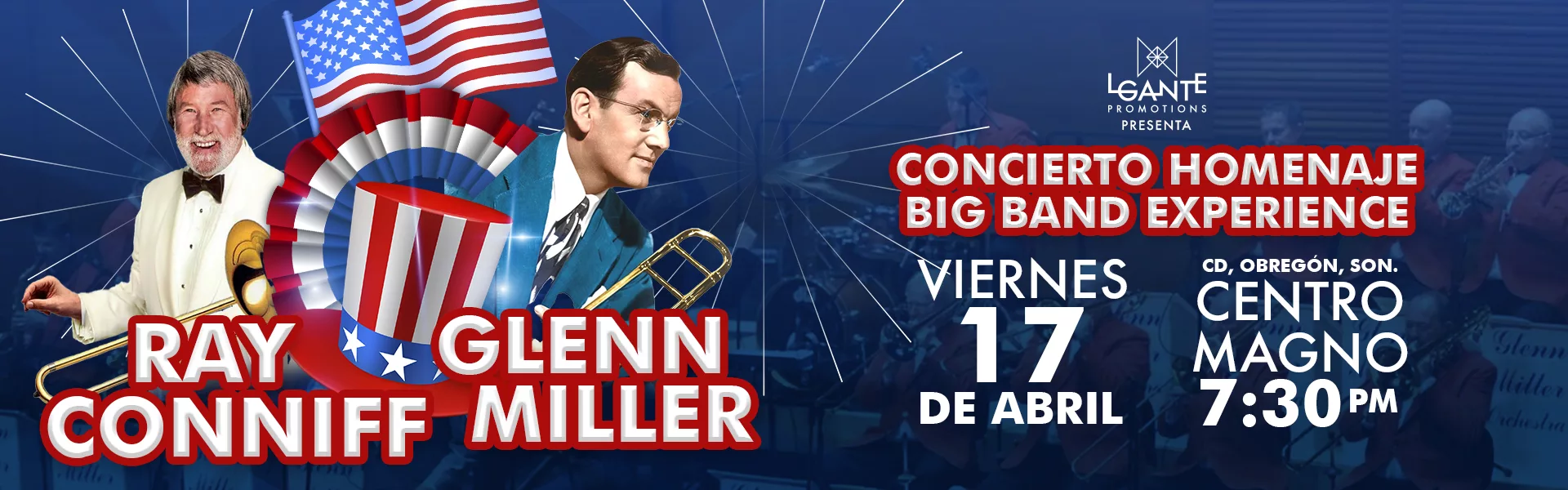 Ray Conniff y Glenn Miller - Concierto Homenaje Big Band Experience